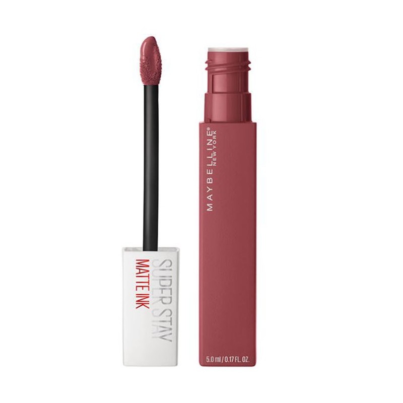Rouge à Lèvres Liquide Maybelline Superstay 425 / 740 - Teintes Nude, Bronze, Pêche - Longue Tenue Avec Baume