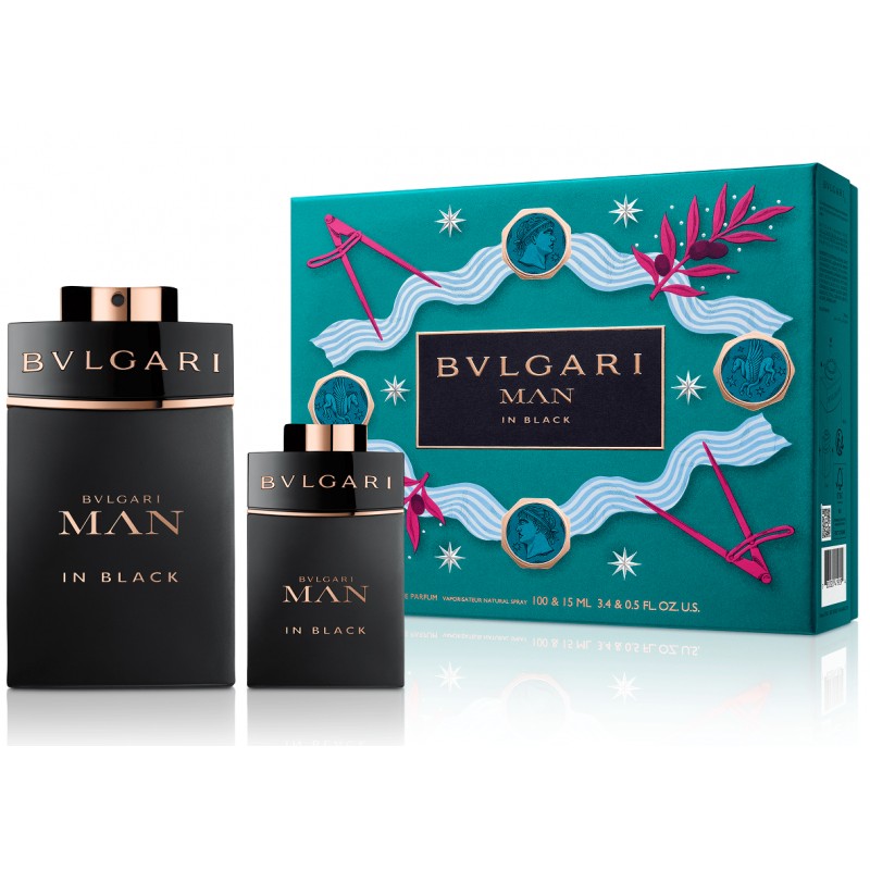 BVLGARI MAN IN BLACK SET EDP100+EDP15