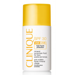 Soin Solaire Fluide Minéral Visage SPF 30 - Protection solaire Tunisie