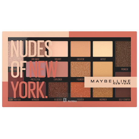 NEW YORK PALETTE FARD A PAUPIERES NUDES OF NEW YORK