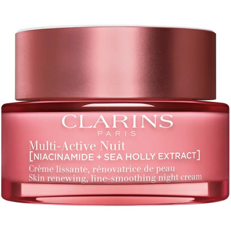 Multi-Active Nuit - Peau Sèche - à la [NIACINAMIDE + SEA HOLLY EXTRACT]