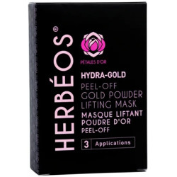 Hydra Gold – Masque Liftant à la Poudre d’Or Pétales d'Or - Masque visage Tunisie